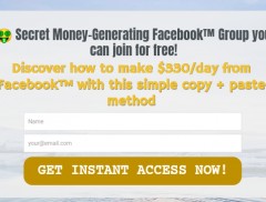 Secret Money-Generating Facebook™ Group you can join for free!