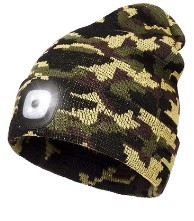 USB Rechargeable Head Torch Cap