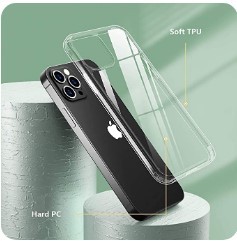 Temdan Clear Case Compatible with iPhone 12 Case