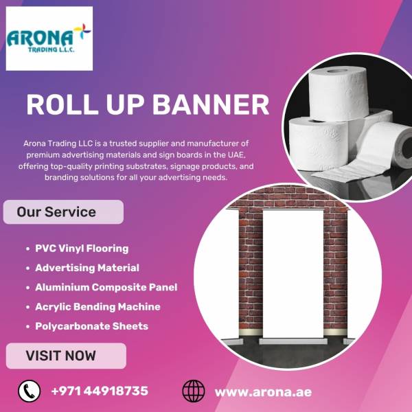 Roll Up Banner - Arona.ae